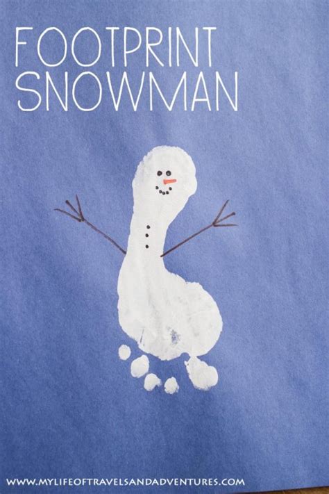 20 Easy Snowman Crafts For Kids