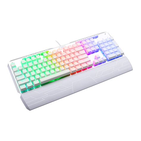 Redragon K555w Indrah Rgb White Mechanical Gaming Keyboard Wootware