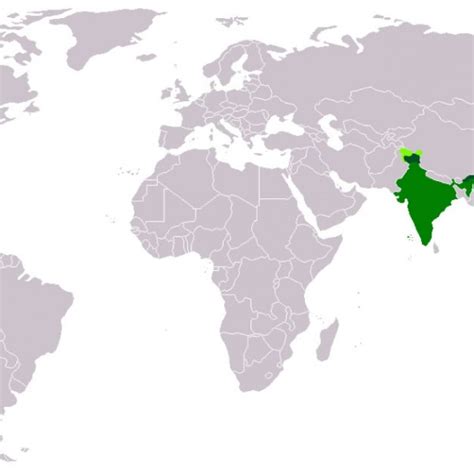 India Location World Map Maps Of India