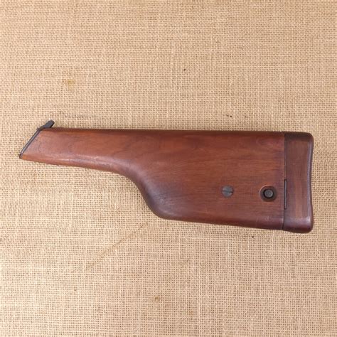 Dark Walnut Mauser C96 Shoulder Stock Old Arms Of Idaho Llc