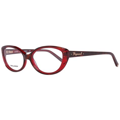 eyeglasses frame dsquared2 red women dq5110 056 54 walmart canada