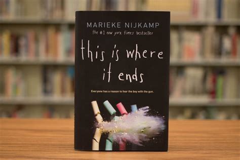 This Is Where It Ends Book Cover This Is Where It Ends Hardbound By