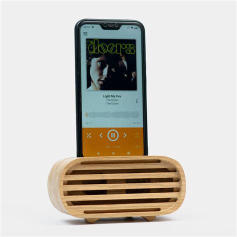 Wooden Phone Speaker Passive Phone Amplifier Iphone Acoustic Etsy