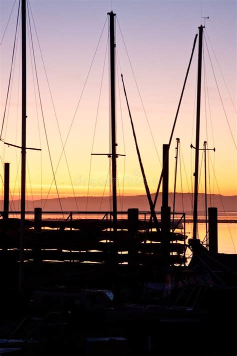 Morro Bay Sunset Stock Photo Image Of California Calm 23248042