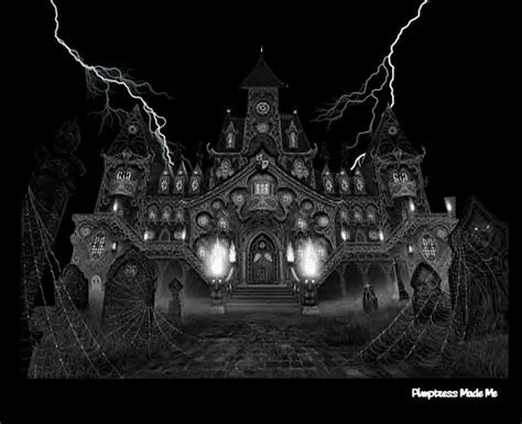 Haunted House Wallpaper Animated