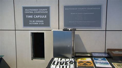 Multnomah County Courthouse Time Capsule To Be Unsealed In 2120 Katu