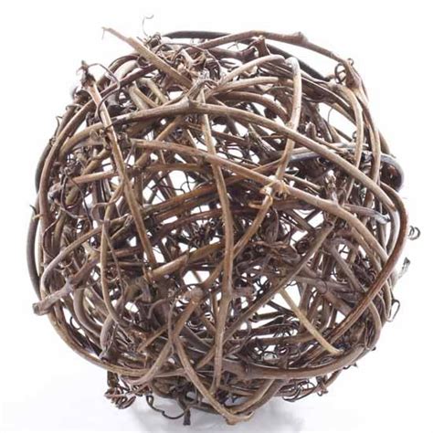 Get the best deals on synthetic branch, twig & stem floral décor. Natural Twig Grapevine Ball - Vase and Bowl Fillers - Home ...