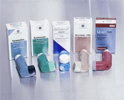 Asthma Inhalers Photograph By Mark Thomasscience Photo Library Pixels