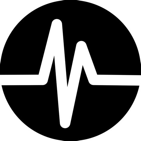Lifeline Of Heartbeat In A Circle Svg Png Icon Free Download 43546