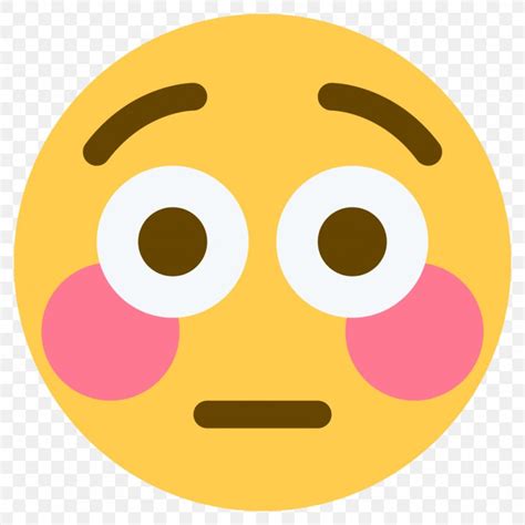 Emoji Blushing Face Flushing Emoticon Png 1024x1024px Emoji Blushing Cheek Embarrassment