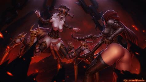 Rule 34 Blizzard Entertainment Cydaea Demon Hunter Diablo Diablo 3