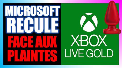 Microsoft Double Le Prix Du Xbox Live Gold Puis Annule Face Aux