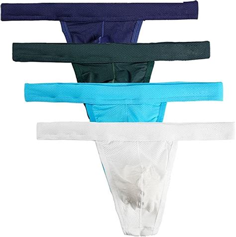 Csmarte Mens Underwear Micro Mesh Stretch Thong T Back Sexy Brief Amazonca Clothing Shoes