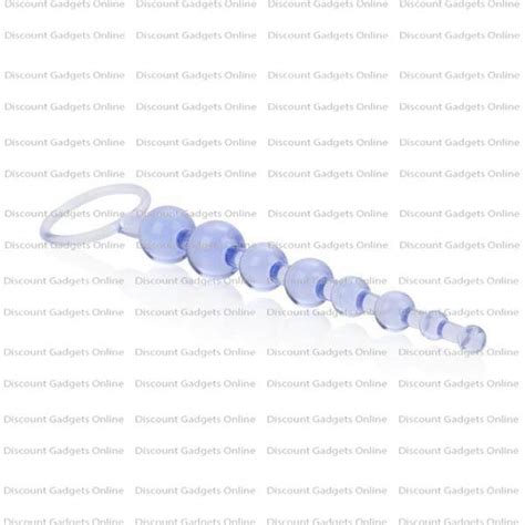 First Time Love Beads Beginner Anal Graduated Flexible Sex Toy Wand