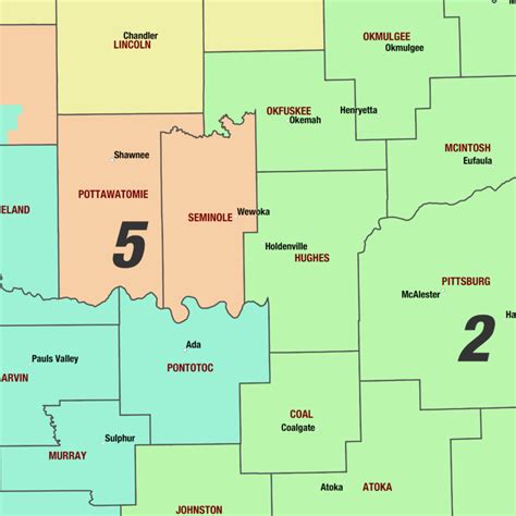 Oklahoma Maps - The Map Shop