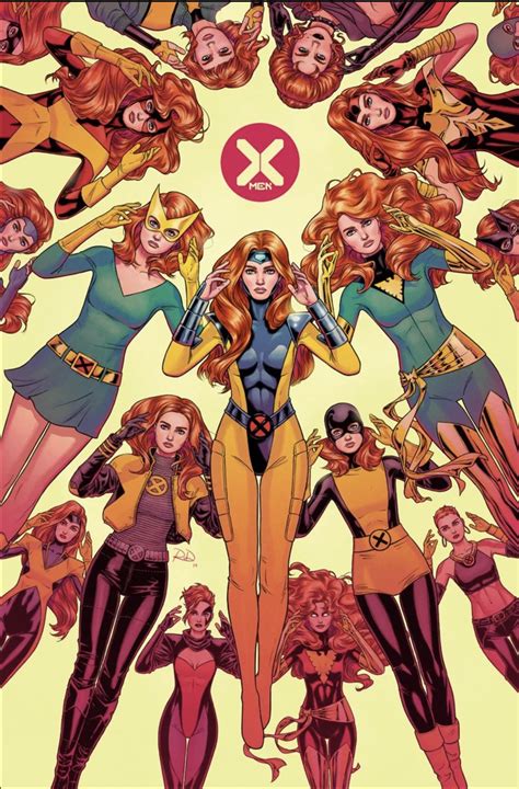 They must save either the world, or their friend who threatens it. X-Men : Russel Dauterman célèbre Jean Grey pour X-Men #1 ...