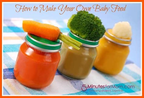 How To Make Your Own Baby Food And Two Recipes To Get You Started 5
