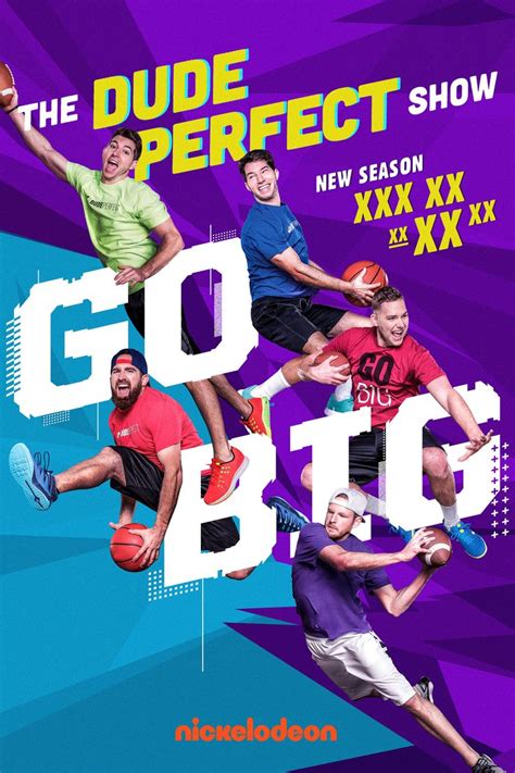 Nickelodeons The Dude Perfect Show Season 3 On Behance Dude