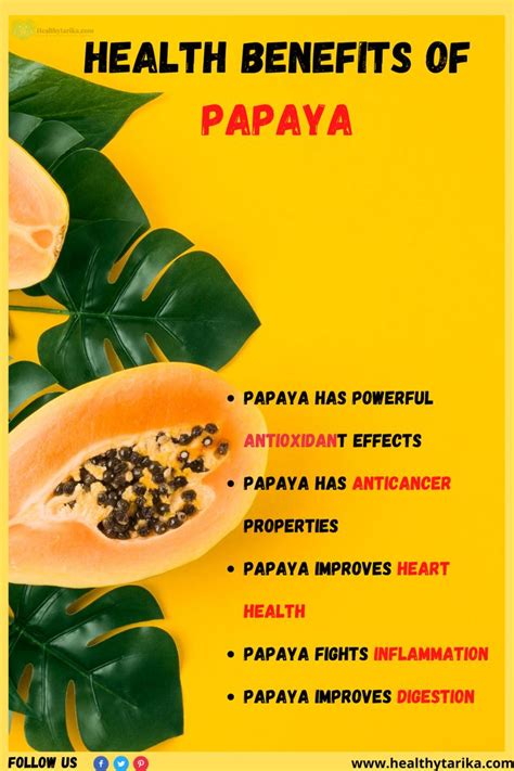 Health Benefits Of Papaya In 2020 Papaya Benefits Papaya Health