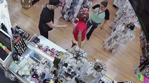 Surveillance Footage Shows Confrontation Gunshot During Attempted Beauty Supply Shoplifting