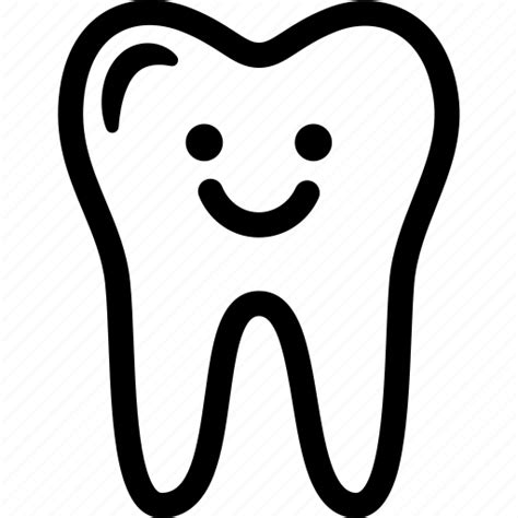 Free Svg Cute Smiling Tooth Svg 13587 Dxf Include
