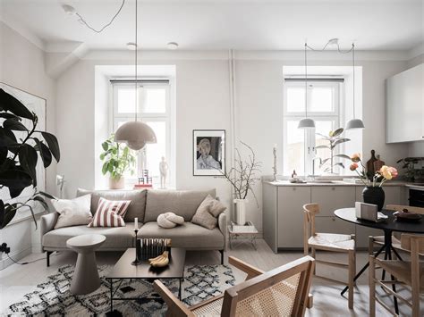 Warm Tones In A Tiny Scandinavian Studio Apartment Daily Dream Decor