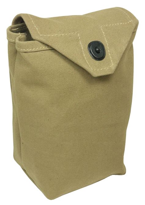 Medium Us Airborne Riggers Pouch Ww Repro Webbing Bag Pack Army