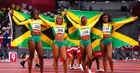 Athletics Jamaican Women Underline Sprint Dominance With Big Relay Win Reuters
