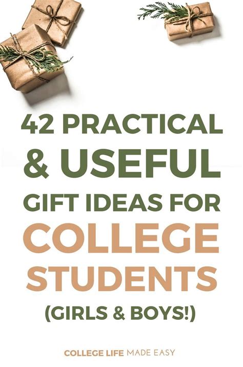Maybe you would like to learn more about one of these? Cheap Gifts That Are Actually Useful for College Students ...