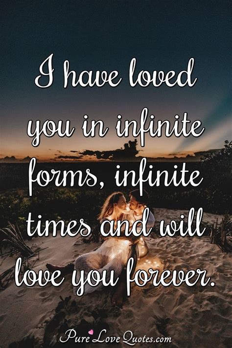 I'll love you forever short quotes. 60 Sweet and Cute Love Quotes for Her For All Occasions ...