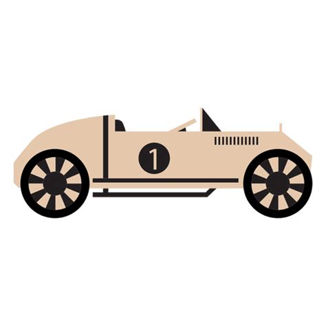 Old Style Race Car Racing Transparent Png And Svg Vector File
