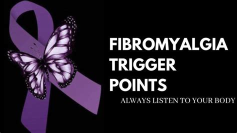 Fibromyalgia Trigger Points With Diary Mood And Symptoms Trackers