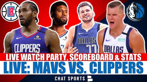 Mavericks Vs Clippers Game 2 Nba Playoffs Live Streaming Scoreboard Play By Play Reaction