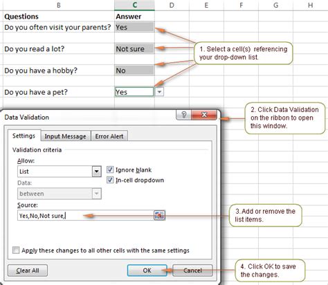 Click in the source box and select the range a1:a3 on sheet2. Excel drop-down | HELPDESKDIRECT CONSULTANCY SERVICE