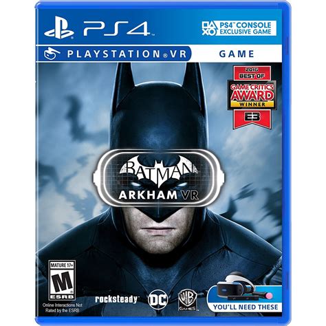 Sony Batman Arkham Vr Ps4 56021 9 Bandh Photo Video