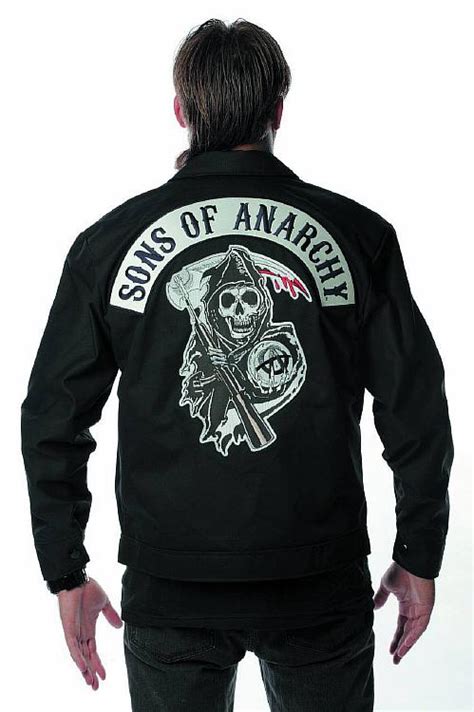 Buy Merchandise Sons Of Anarchy Logo Mechanic Jacket Med