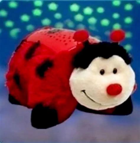 Ladybug Night Light Lamp By Pillow Pets Dream Lites Ms Ladybug 11in New