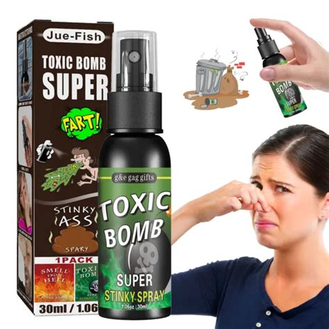 Liquid Fart Gag Prank Spray Stink Bomb Poop Smelly Stinky Gas Toy Joke