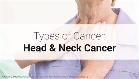 Cancer Types Of Head And Neck Head And Neck Cancer Symptoms And Signs