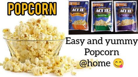 Popcorn Recipe How To Make Homemade Popcorn In Pressure Cooker Act