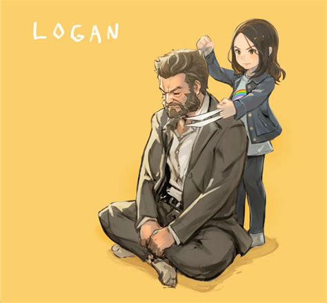 Laura Kinney Wolverine And X23 Logan Movie And Marvel Drawn By Muuten