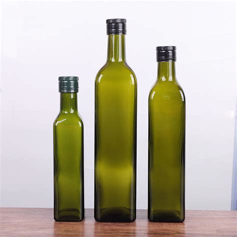 Παραγωγή, τυποποίηση και εμπορία βιολογικού αγουρέλαιου production, packaging and marketing of. dark green glass olive oil bottle 1000ml, High Quality ...
