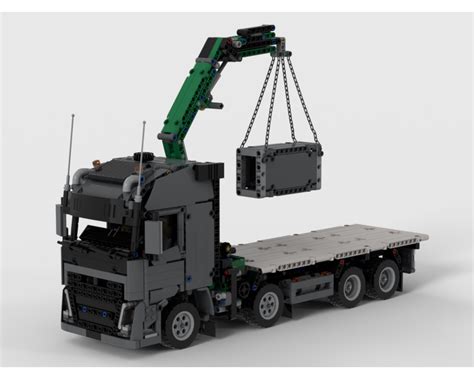 Be the first to review free moc yellow truck instructions cancel reply. LEGO MOC Volvo crane truck by technicprojects | Rebrickable - Build with LEGO