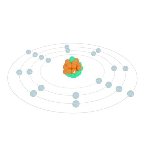 3d Bohr Model Of Calcium