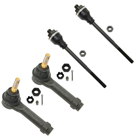 Suspension And Steering Moog 2 Inner And 2 Outer Tie Rod End Kit 2002 Gmc