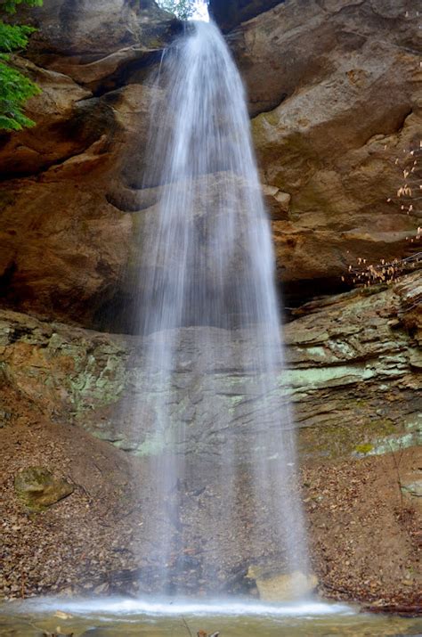 Hemlock Cliffs Falls 1 Indiana The Waterfall Record