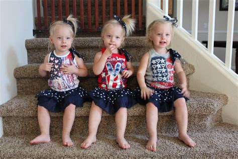 Our Identical Triplet Girls Journey Triplets Cute Twins Triplets Photography