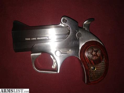 Armslist For Saletrade Bond Arms Derringer Like New 9mm 3 Bbl