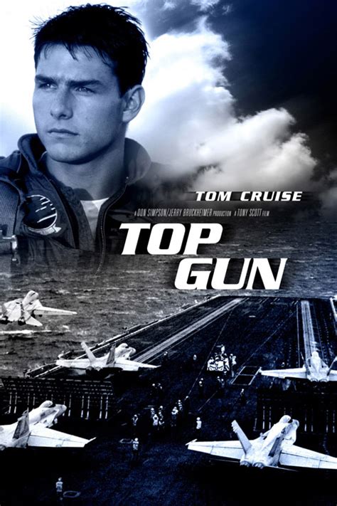 Top Gun Poster Movie Tom Cruise Deck 11 X 17 Inches Concertposterorg