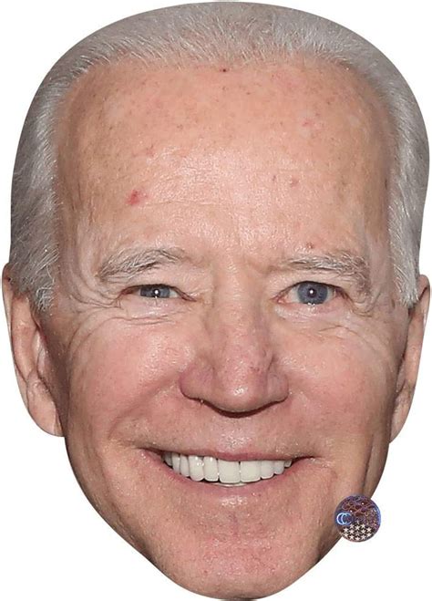 Joe Biden Smile Big Head Larger Than Life Mask Uk Home And Kitchen